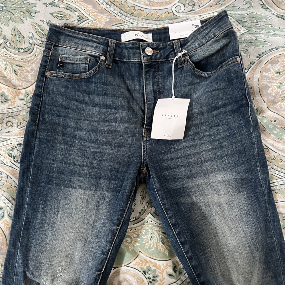 BRAND NEW- KANCAN High Rise Skinny Ankle Jeans
